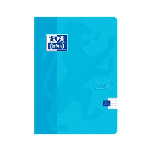  Sveska A5 Oxford soft TP 60 lista Touch Pastel, 90g, optički papir, margine plava Oxford karo 15SVX018KE Cene
