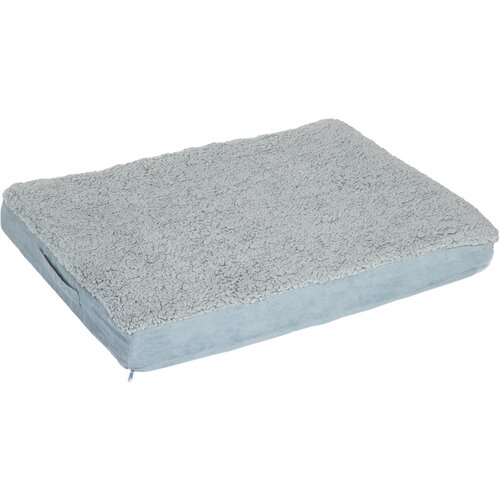 zooplus Pasja postelja Memory pravokotna, siva - D 72 x Š 50 x V 9,5 cm Cene