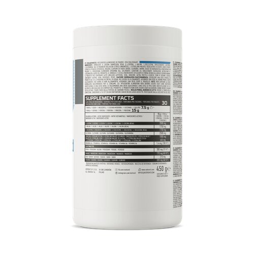 OSTROVIT bcaadvanced 450 g &amp;ndash; bcaa kompleks za energiju i regeneraciju mi&amp;scaron;ića - zelena jabuka Slike