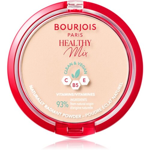 Bourjois Healthy Mix matirajoči puder za sijoč videz odtenek 01 Ivory 10 g Cene