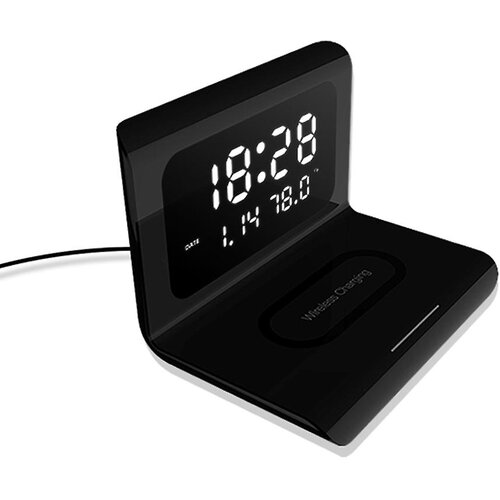 Dardanar 10 W brezžična polnilna plo&amp;scaron;ča LED zaslon budilka, (21198824) Slike