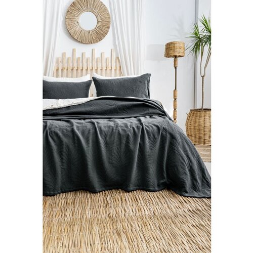  silvia - anthracite anthracite double bedspread set Cene