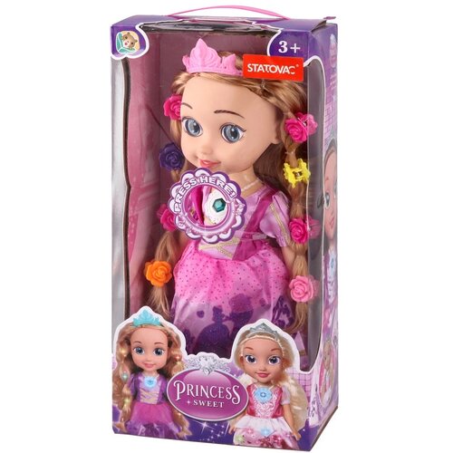 Ozzo Boneca, lutka sa zvukom i svetlom, 37cm, 564, Princess sweet Cene