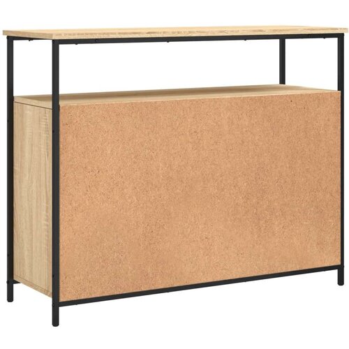 VidaXL Komoda boja hrasta sonome 100 x 35 x 80 cm konstruirano drvo Slike