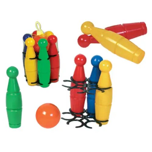 Mađarski proizvođač Mali 6-delni komplet za bowling - D-Toys Cene