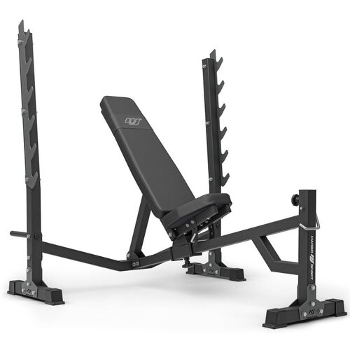 Marbo Sport Fitness klupa sa nosačem i negativnim nagibom 2.0 Slike
