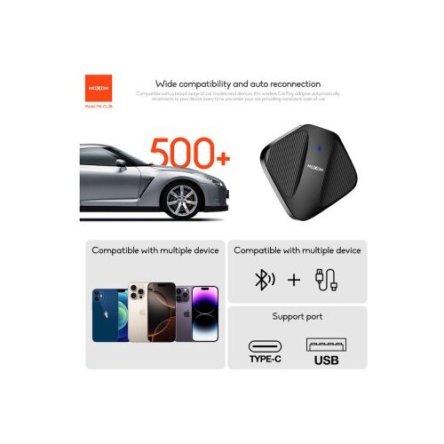 Moxom CARPLAY BOX MX-CL08 crni Slike
