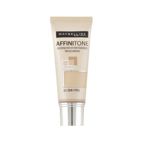 Maybelline Affinitone vlažilni tekoči puder odtenek 02 Light Porcelain 30 ml Cene