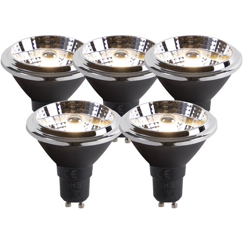LUEDD Set 5 LED sijalk GU10 AR70 6W 475 lm 3000K Cene