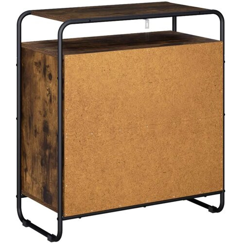  Komoda Dimljeni hrast 68 x 35 x 75 cm Konstruirano drvo - Dimljeni hrast 68 x 35 x 75 cm Slike