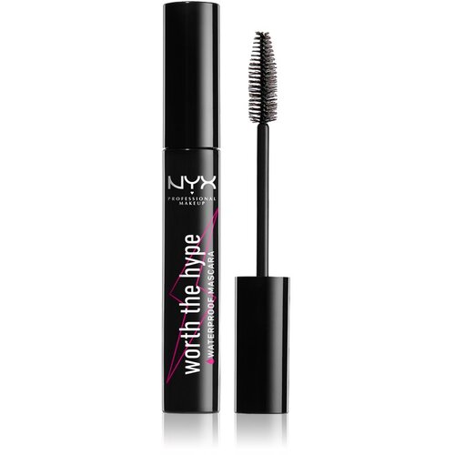 NYX Professional Makeup Worth The Hype vodootporna maskara nijansa 01 Black 7 ml Slike