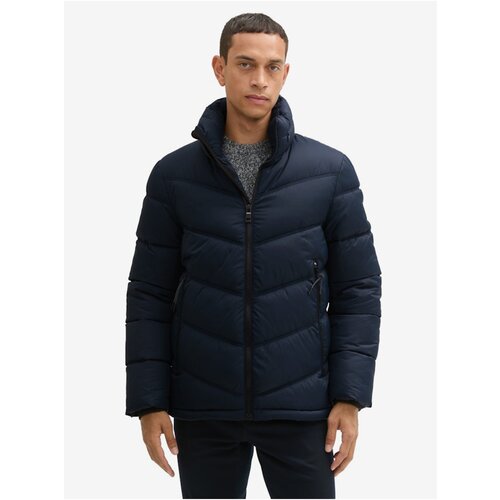 Tom Tailor Dark blue men's quilted jacket - Men Cene