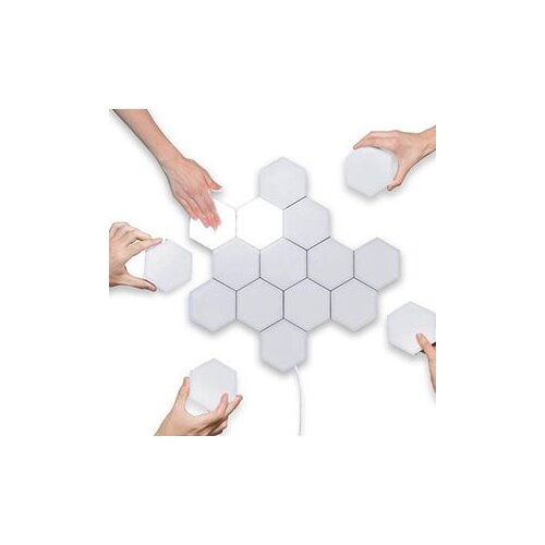 PANEL LED 7,2W 4000K heksagonalni, touch+adapter 6/1 Slike