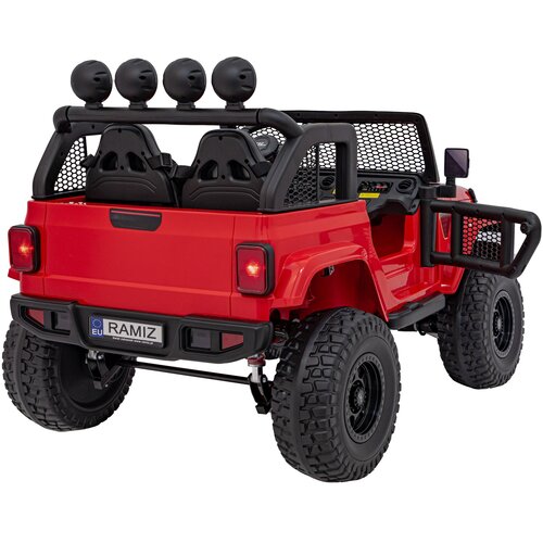  Auto na akumulator OFF-ROAD 3.0 4x4 - crveni Slike