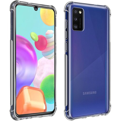 AVIZAR samsung galaxy A41 premium protection pack: mehka torbica iz kaljenega stekla, odporna na udarce - prozorna, (20626173) Cene