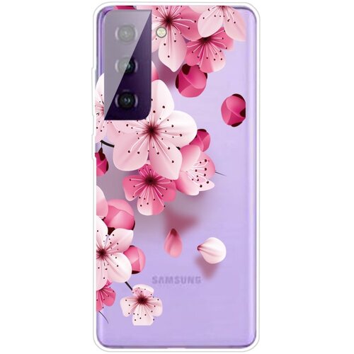  Ovitek za Samsung S21 Plus 5G | Prozoren, češnjev cvet Cene