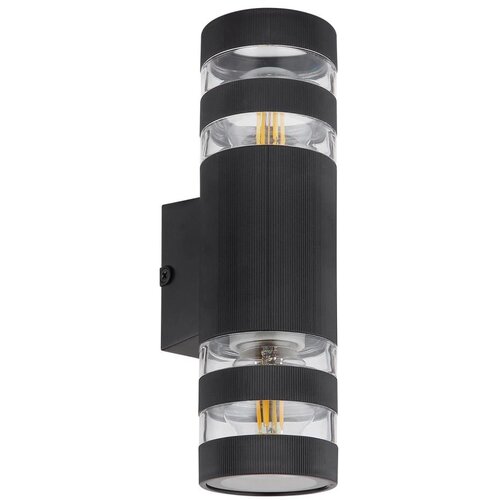 Globo 78260S - Zidno svetlo HAYES 2xE27/10W/230V crno Slike