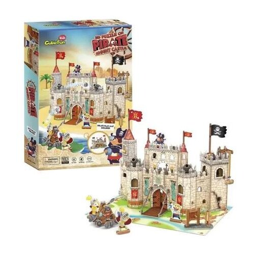 Puzzle PIRATE CASTLE CUBICFUN CBF208332 Cijene