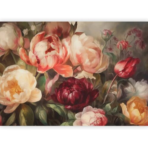  Foto tapeta - Charismatic peonies 200x140 Slike