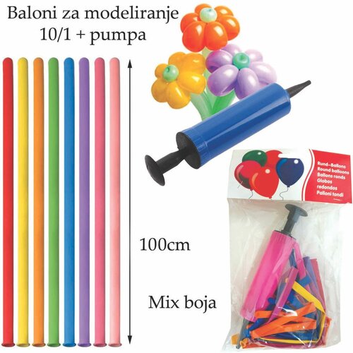 baloni za modeliranje + pumpa 10/1 383755 Slike