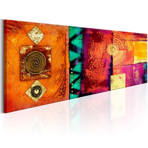  Slika - Orange Abstraction 135x45 Slike