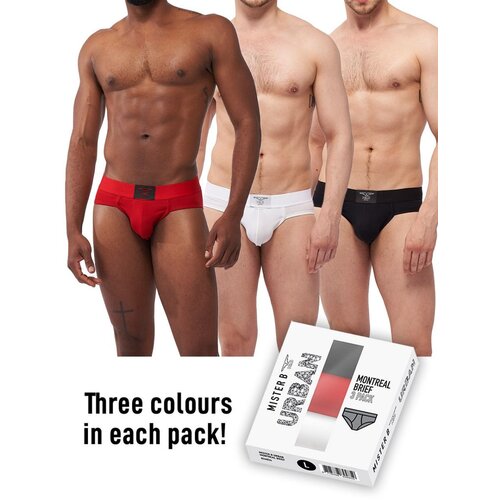 Mister B Urban Montreal Brief 3 pack XL Cene