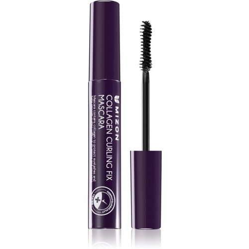 Mizon Collagen Curling Fix vodoodporna maskara za podaljšanje trepalnic s kolagenom odtenek Black 6 ml Cene