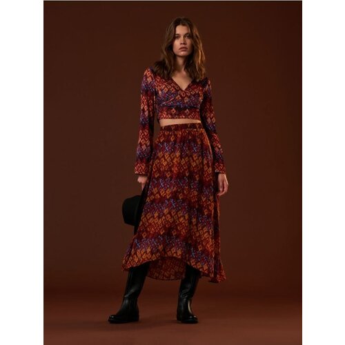 Sinsay ženski crop top s uzorkom ZT889-MLC Cijene