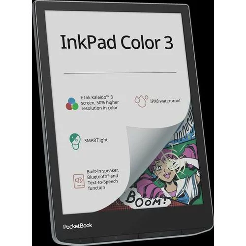PocketBook Elektronski bralnik InkPad Color 3, moder PB743K3