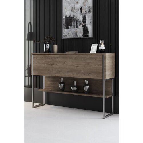 Hanah home komoda luxe - silver, walnut silverwalnut dresser Cene