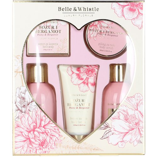 BELLE &amp;amp; WHISTLE BELLE set Kutija Srce 5/1 za negu tela SKSF37668 Slike