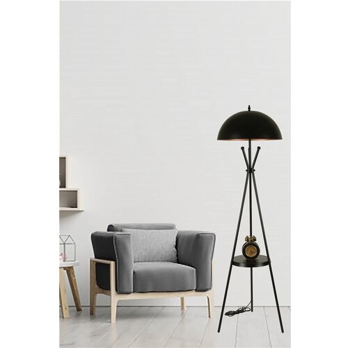 Opviq Podna lampa Venedik Retro, 165 cm, E27, Crna Cene