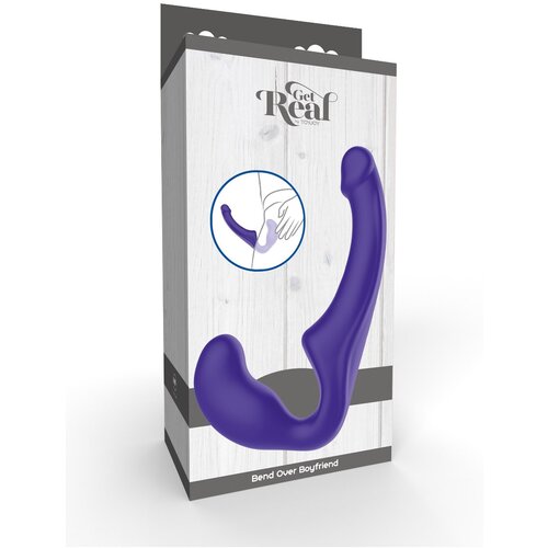 Toy Joy Get Real Bend Over Boyfriend Silicone Purple Slike
