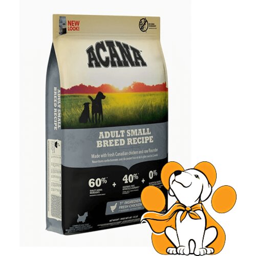 Acana Suva hrana za pse heritage adult small breed 6kg Slike