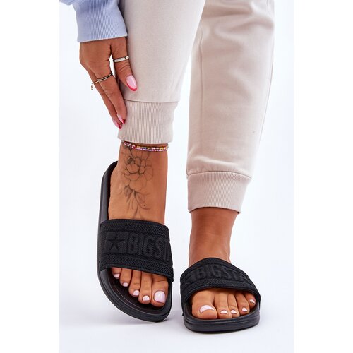 Big Star Women's Fashion Slippers LL274A158 Black Cijene