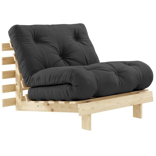 Karup Design promjenjiva fotelja Roots Raw / Dark Gray Slike
