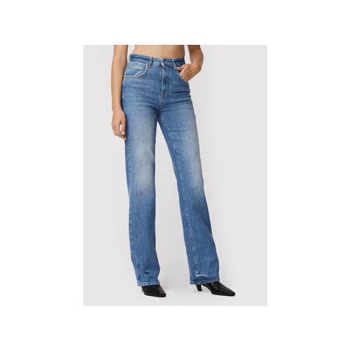 Pinko Jeans hlače Flavia 1J10ZR Y82N Modra Regular Fit