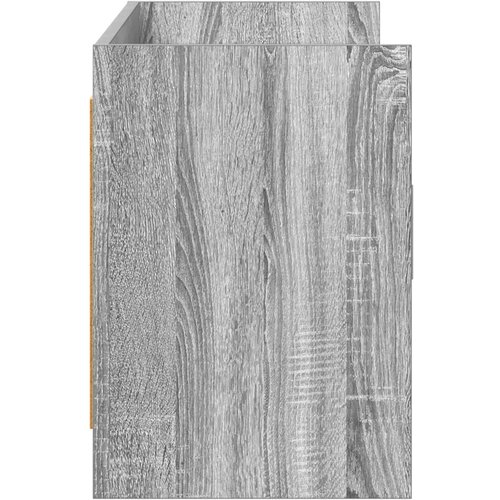  ormar 130 x 33 x 47 cm Siva Sonoma Konstruirano drvo Slike