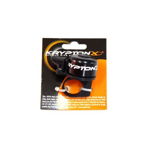 Krypton mini zvonce -crno Slike