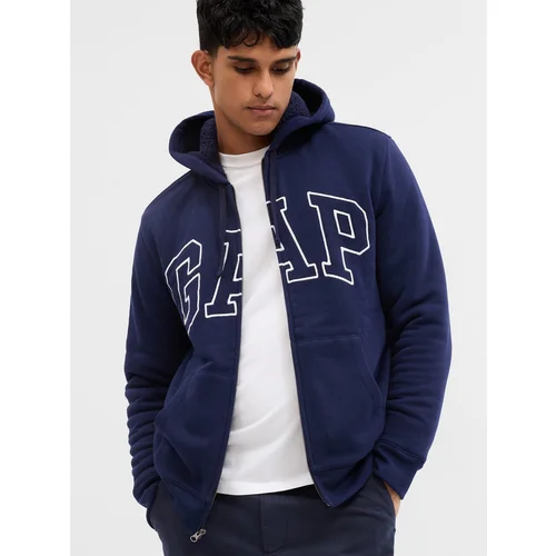 GAP Sweatshirt with sherpa logo - Men