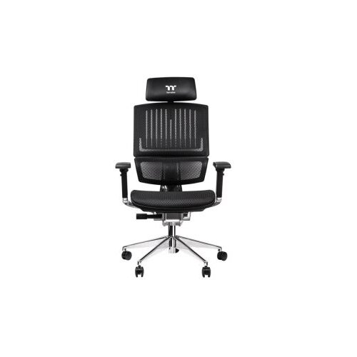 Thermaltake CyberChair E500Gaming stolica, Mesh/mrežasti,Crna boja, podesivi naslonjači za ruke Slike