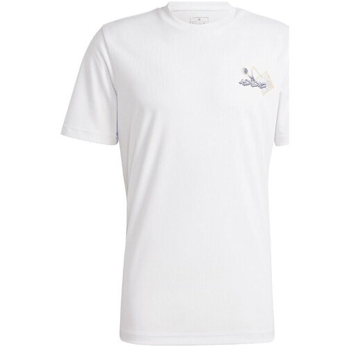 Adidas Majice s kratkimi rokavi K15102 Bela Cene