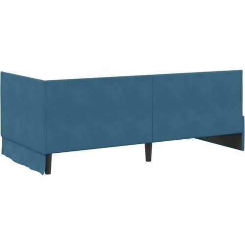  Kutni okvir kreveta s uzglavljem Plava 90 x 190 cm Bar&amp;scaron;un Slike