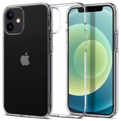 Spigen liquid crystal ovitek za iphone 12 mini - prozoren Cene