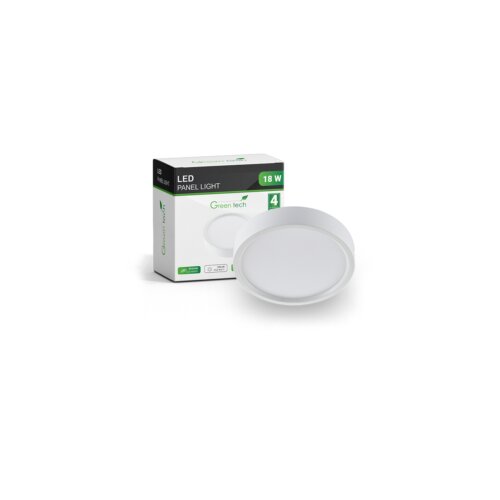  LED panel 18W, 6500K, nadgradni, okrugli CX-R02-18CW Cene