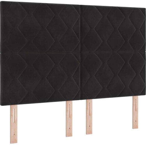 VidaXL Box Spring Krevet s Madracem Crni 160x200 cm Bar&amp;scaron;un Slike