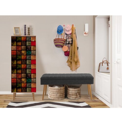 Woody Fashion filinta - 723 - 1053 sonomoanthracite hallway furniture set Slike