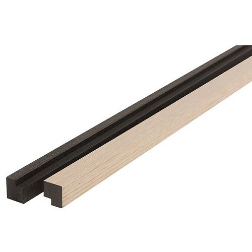 FibroTech Zavr&amp;scaron;na letvica za akustične panele (Svijetli hrast, 3.000 x 25 x 22 mm, 2 Kom.) Slike