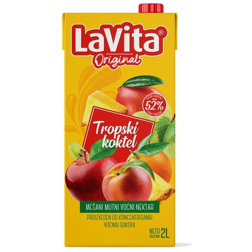 La Vita negazirani sok tropski koktel, 2L Cene