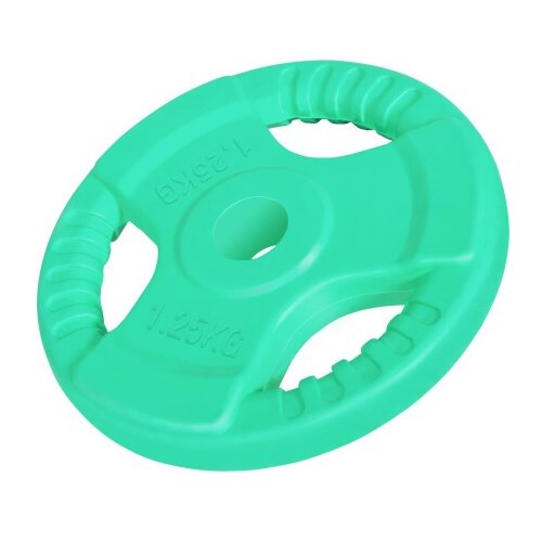 Gorilla Sports gumirani teg (1,25 kg / Svetlozeleni) ( 100613-00009-0005 ) Cene